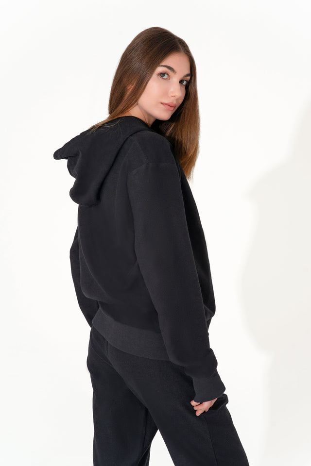 Black Sweat Hoodie - SewSewYou