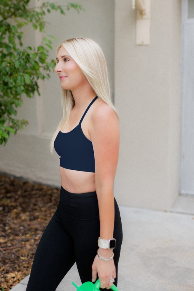 Strappy Sports Bra - SewSewYou